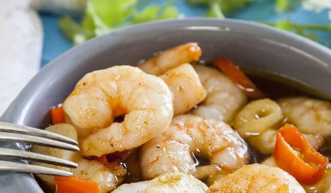 Gambas al ajillo