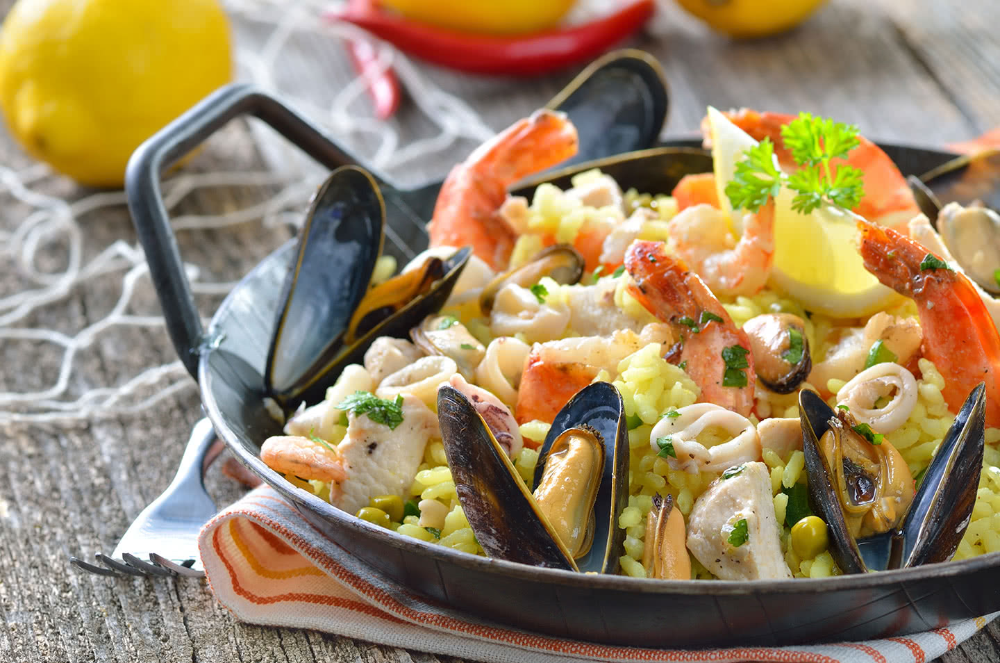 La paella