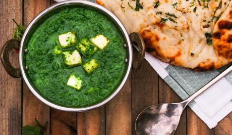 Saag paneer