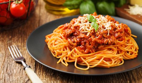 Spaghetti bolognese